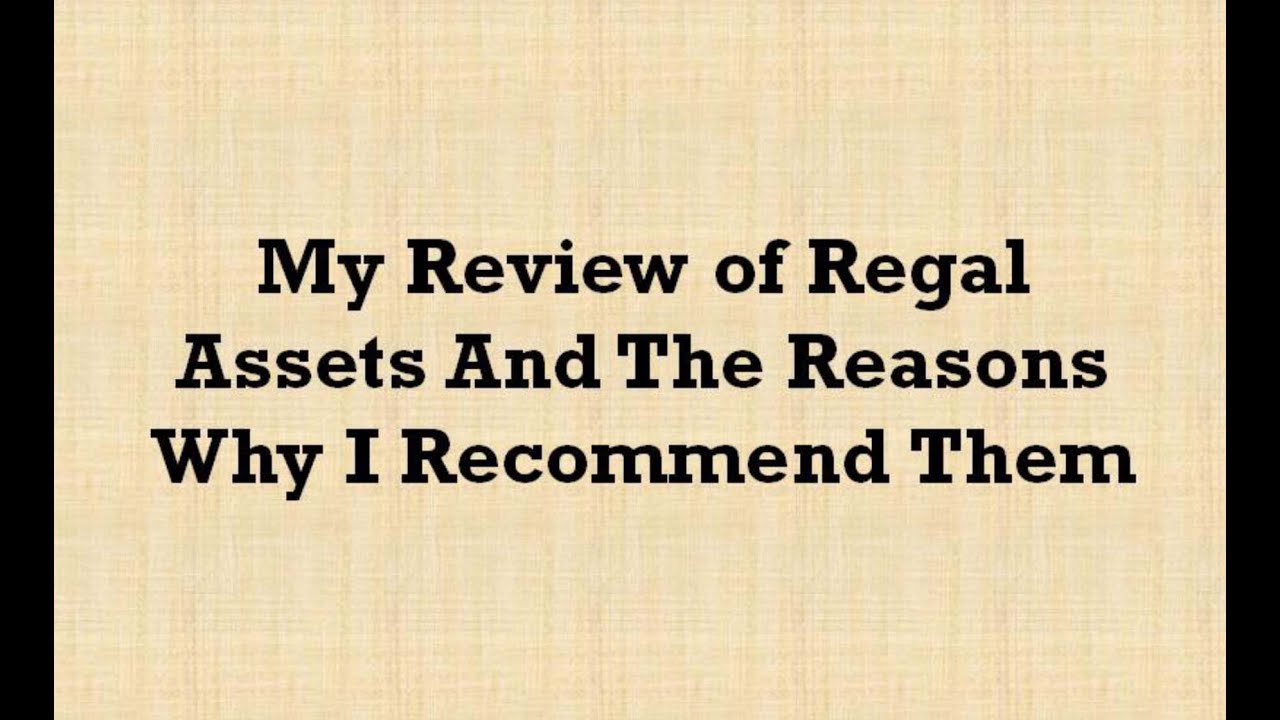Regal Assets Review With a Free Gold IRA Kit