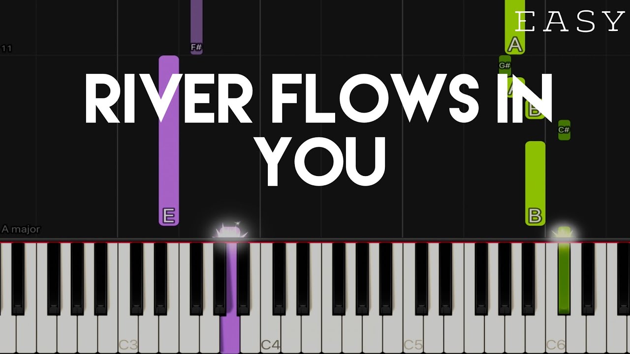 River Flows In You – Yiruma | EASY Piano Tutorial