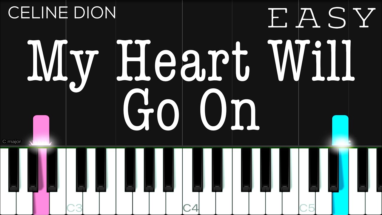 My Heart Will Go On (Titanic OST) – Celine Dion | EASY Piano Tutorial